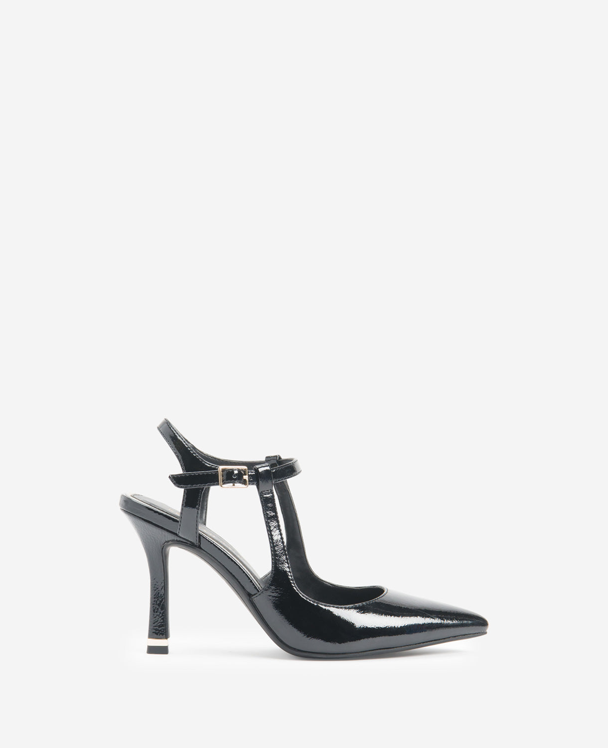 Romi Patent Slingback Heel Black