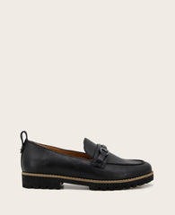 GENTLE SOULS - Eugene Leather Lug Bit Loafer Black