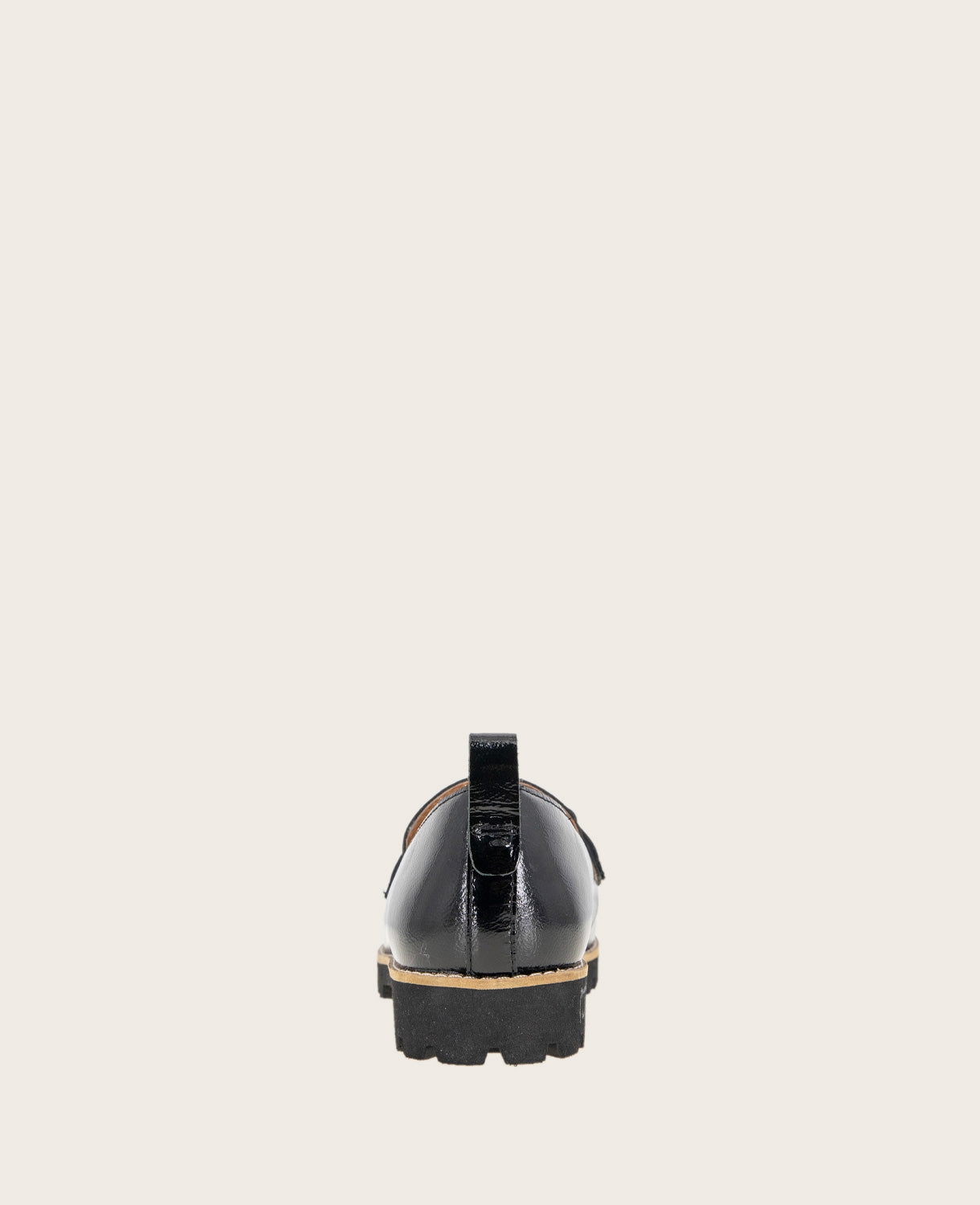 GENTLE SOULS - Eugene Leather Lug Bit Loafer Black
