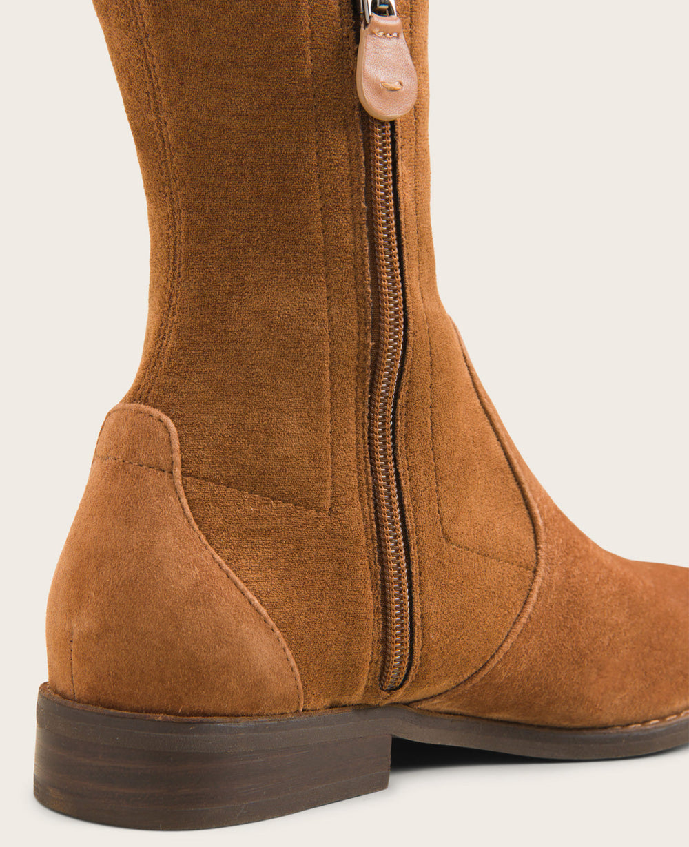 GENTLE SOULS - Emma Over-The-Knee Suede Boot Luggage