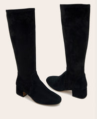GENTLE SOULS - Ella Stretch Boot Black Suede