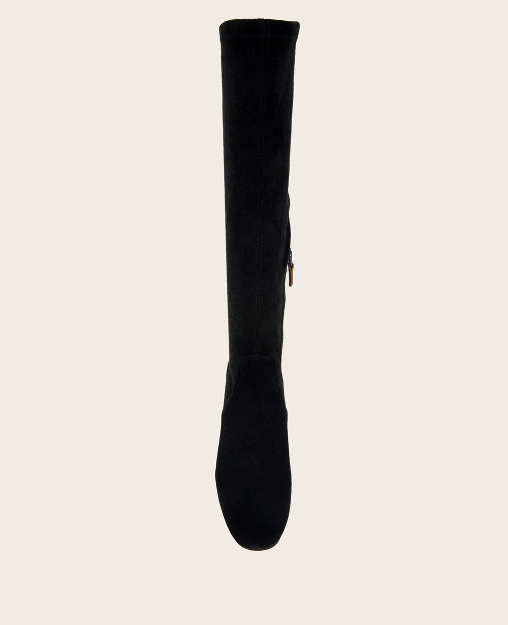 GENTLE SOULS - Ella Stretch Boot Black Suede
