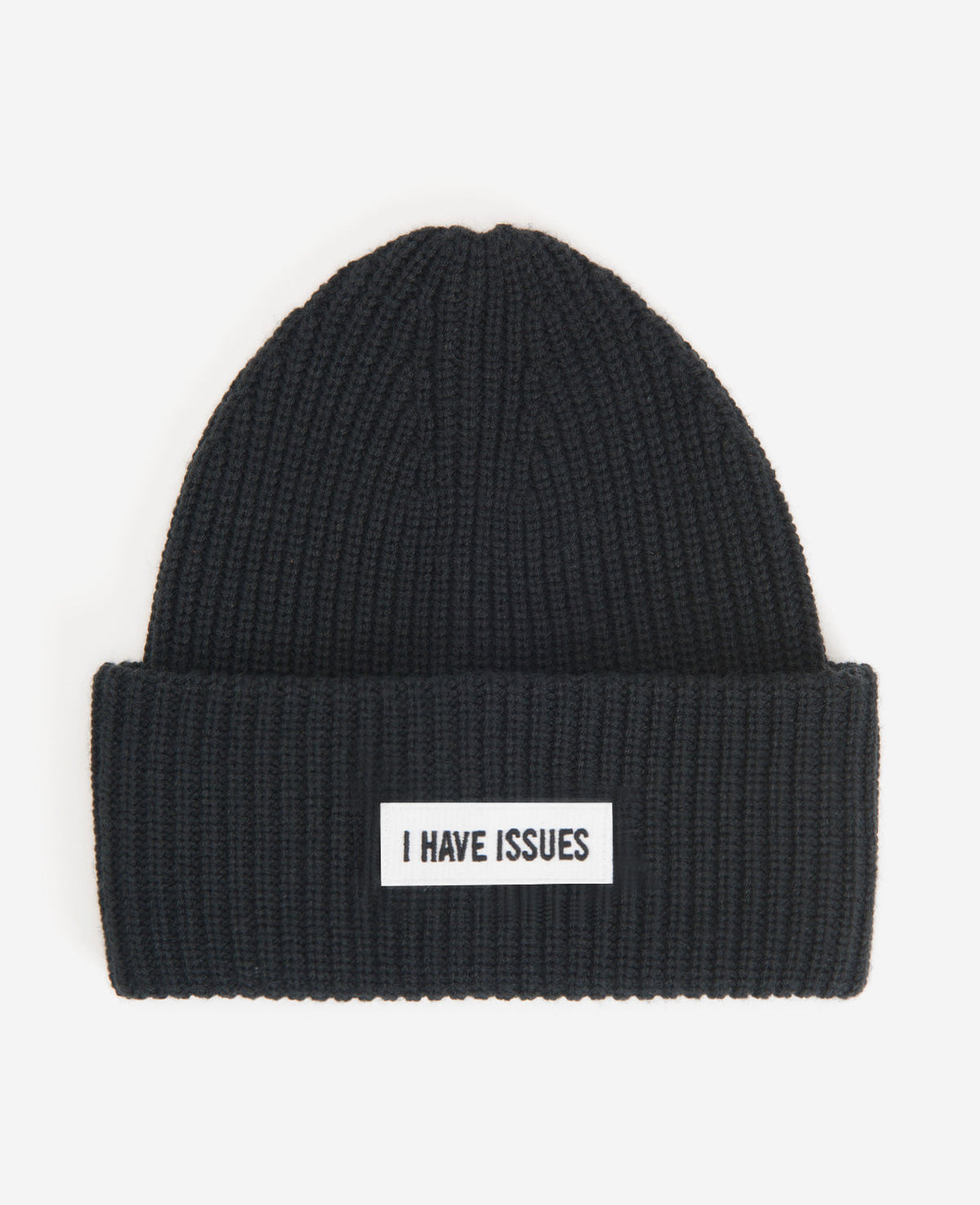 Site Exclusive! I Have Issues Beanie Black