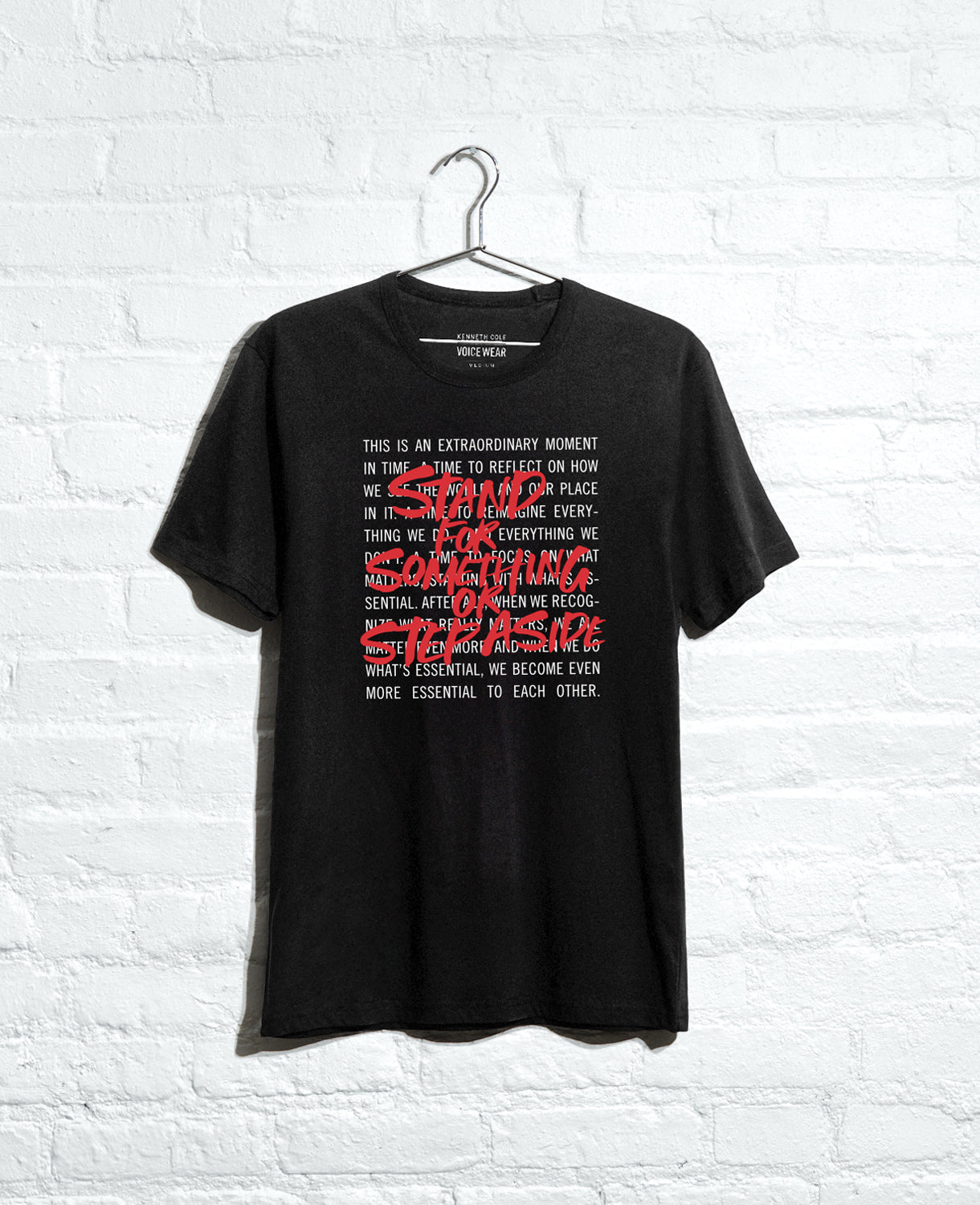 Site Exclusive! Stand For Something T-Shirt Black