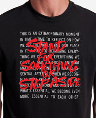 Site Exclusive! Stand For Something T-Shirt Black