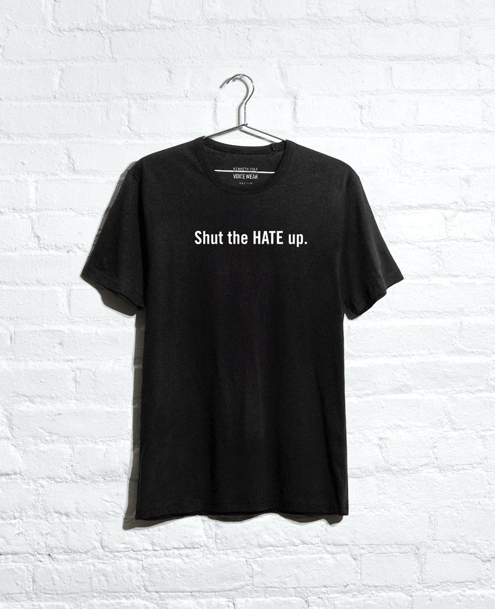 Site Exclusive! Shut The Hate Up T-Shirt Black