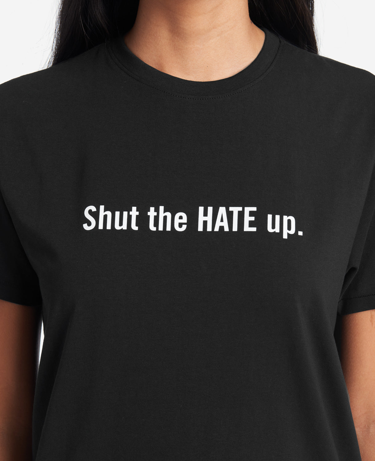 Site Exclusive! Shut The Hate Up T-Shirt Black