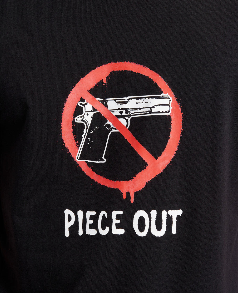 Site Exclusive! Piece Out T-Shirt Black
