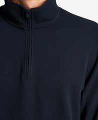 Kenneth Cole Sport Quarter-Zip Knit Pullover Navy