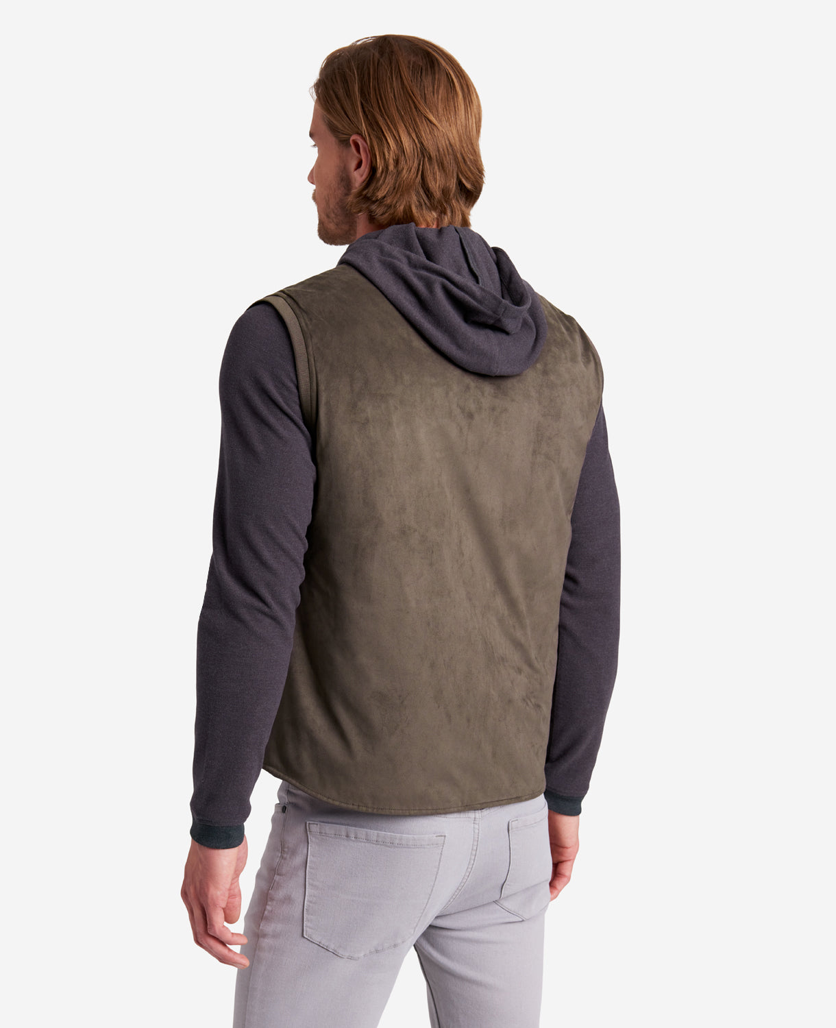 Reversible Water-Resistant Vest Brown/Black
