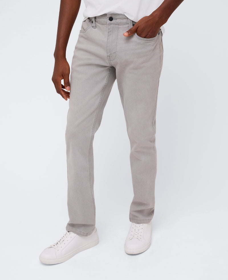 Slim-Fit Recycled Stretch Denim Jean Barnes - Light Grey