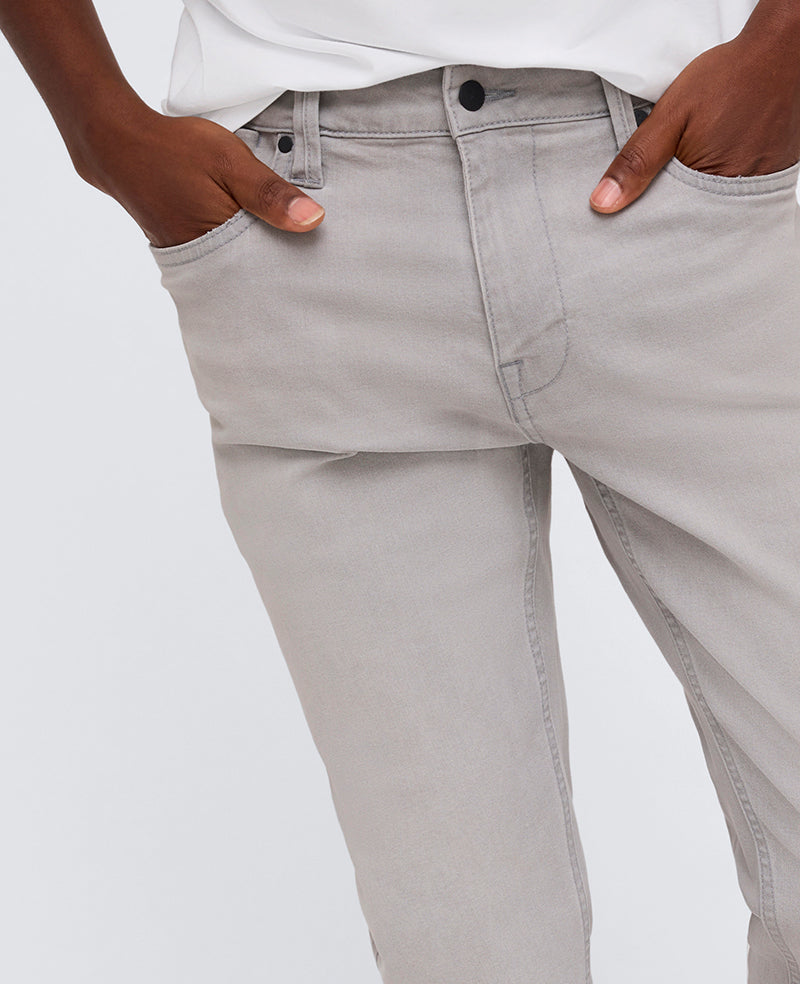 Slim-Fit Recycled Stretch Denim Jean Barnes - Light Grey