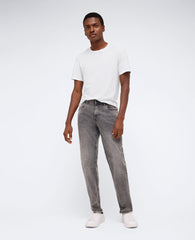 Athletic-Fit Recycled Stretch Denim Jean Lehr - Acid Wash Grey