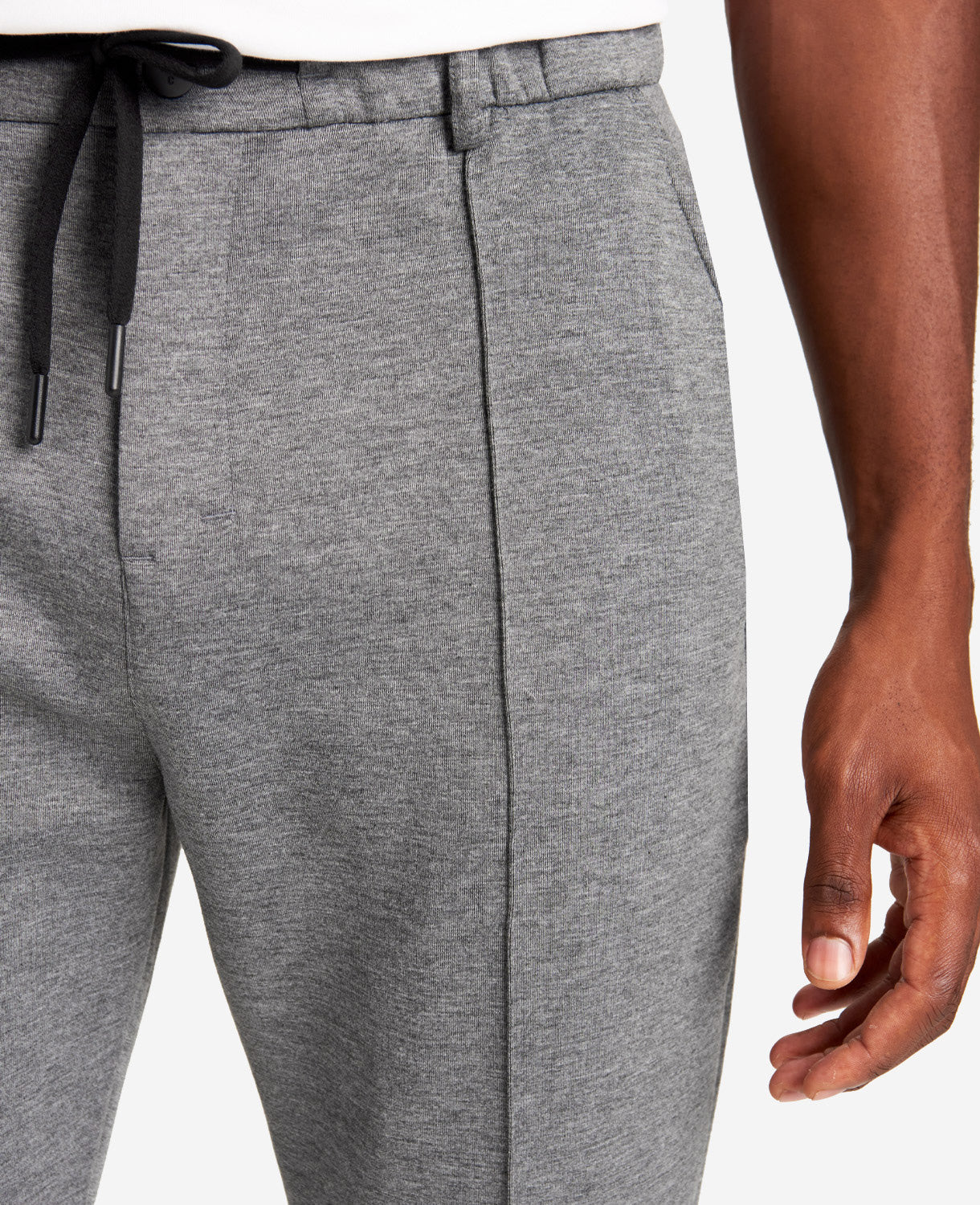 Knit Tailored Pant Gargoyle/Heather