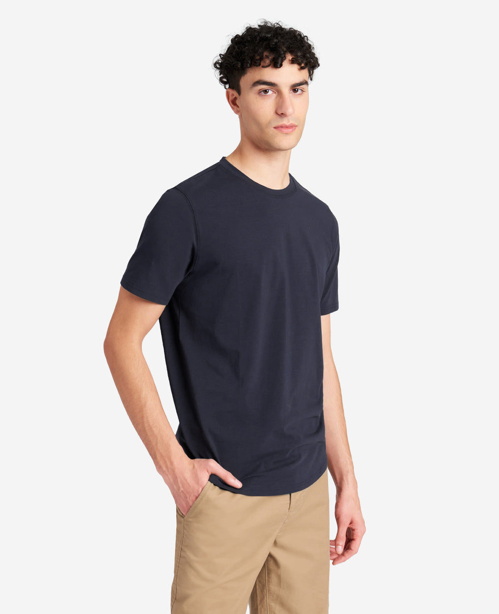 The Performance Crew Neck T-Shirt Navy