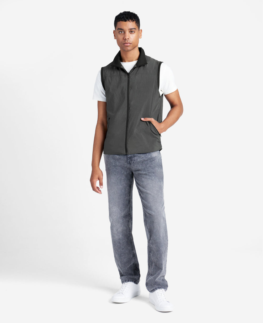 Lightweight Water-Resistant Vest Charcoal