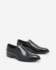 Site Exclusive! Tully Patent Slip-On Oxford with TECHNI-COLE Black