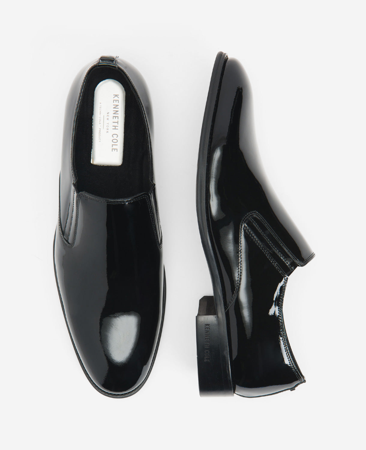 Site Exclusive! Tully Patent Slip-On Oxford with TECHNI-COLE Black