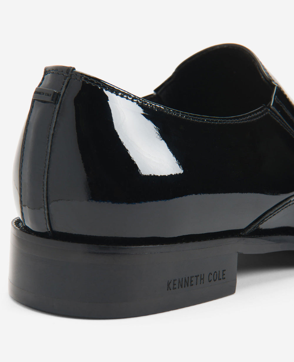 Site Exclusive! Tully Patent Slip-On Oxford with TECHNI-COLE Black