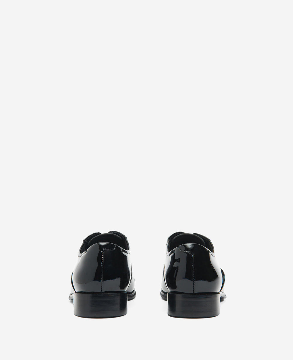 Site Exclusive! Tully Patent Leather Cap Toe Black