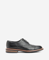 REACTION - Klay Cap Toe Oxford with Flex Black