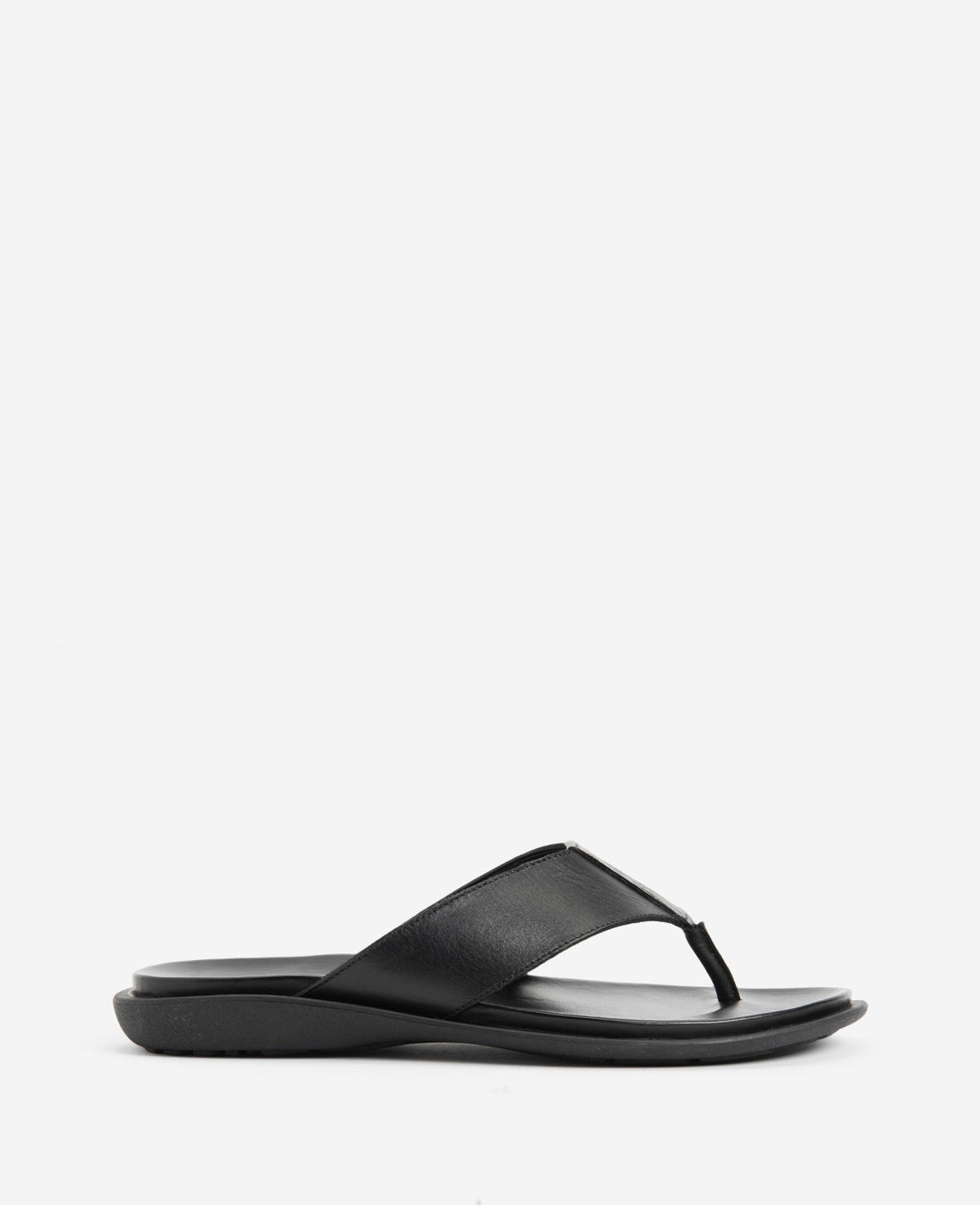 Sand Leather Thong Sandal Black