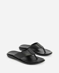 Sand Leather Thong Sandal Black