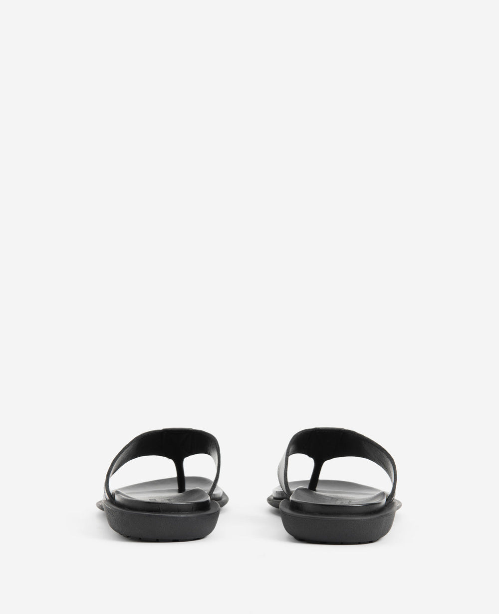 Sand Leather Thong Sandal Black