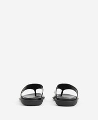 Sand Leather Thong Sandal Black