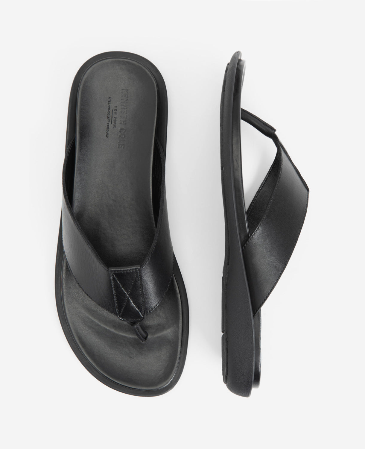 Sand Leather Thong Sandal Black