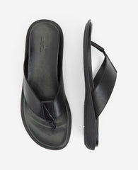 Sand Leather Thong Sandal Black