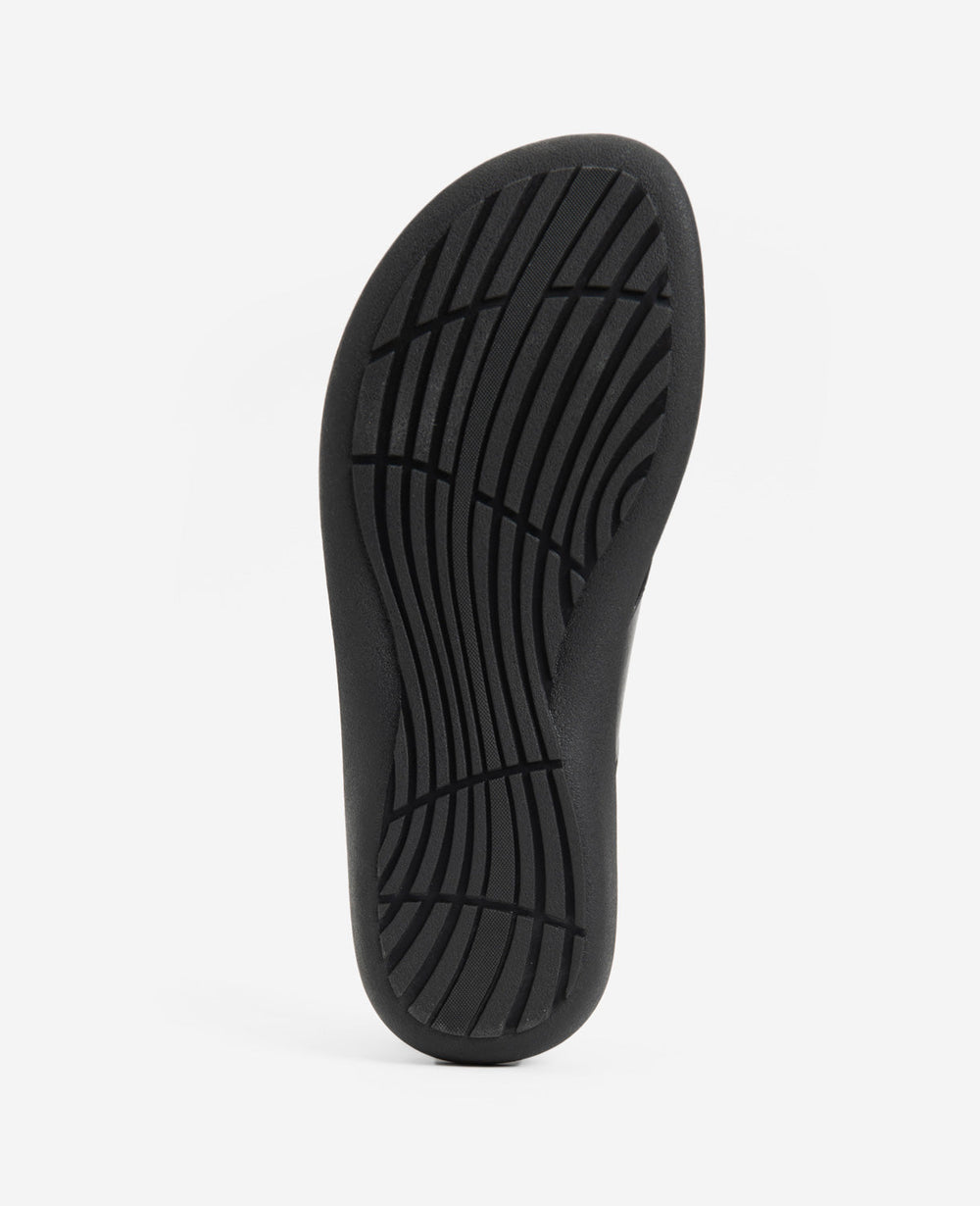 Sand Leather Thong Sandal Black