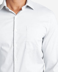 Slim Fit Sustainable Stretch Collar Solid Dress Shirt with TEK FIT Anchor