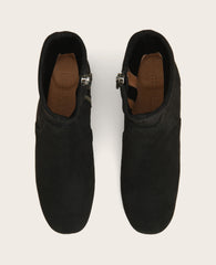GENTLE SOULS - Ella Micro Suede Stretch Bootie Black
