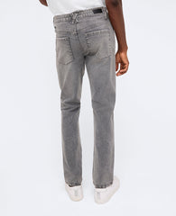 Slim-Fit Recycled Stretch Denim Jean Lehr - Acid Wash Grey