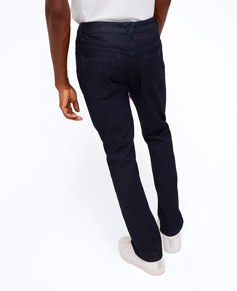 Slim-Fit Recycled Stretch Denim Jean Clinton - Dark Indigo