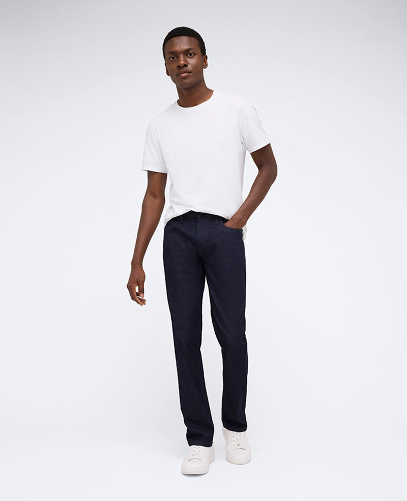 Slim-Fit Recycled Stretch Denim Jean Clinton - Dark Indigo