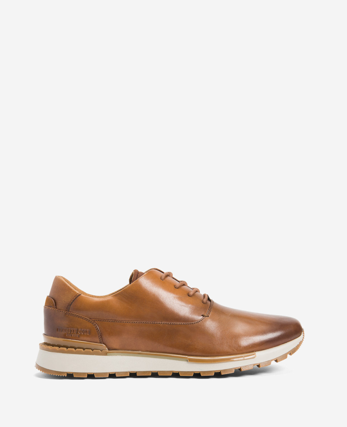 Kev Leather Lace-Up with TECHNI-COLE Cognac