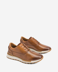 Kev Leather Lace-Up with TECHNI-COLE Cognac
