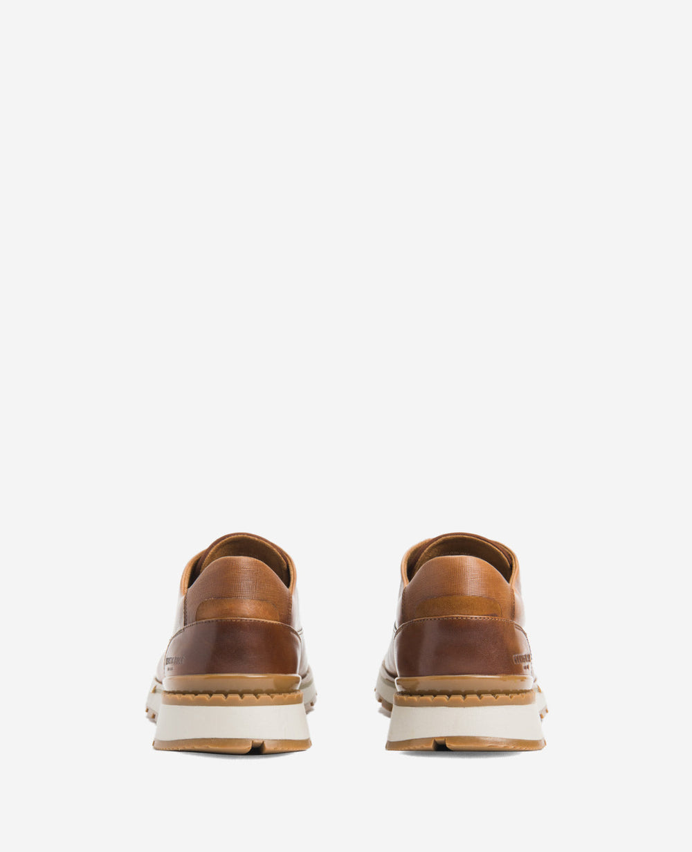 Kev Leather Lace-Up with TECHNI-COLE Cognac