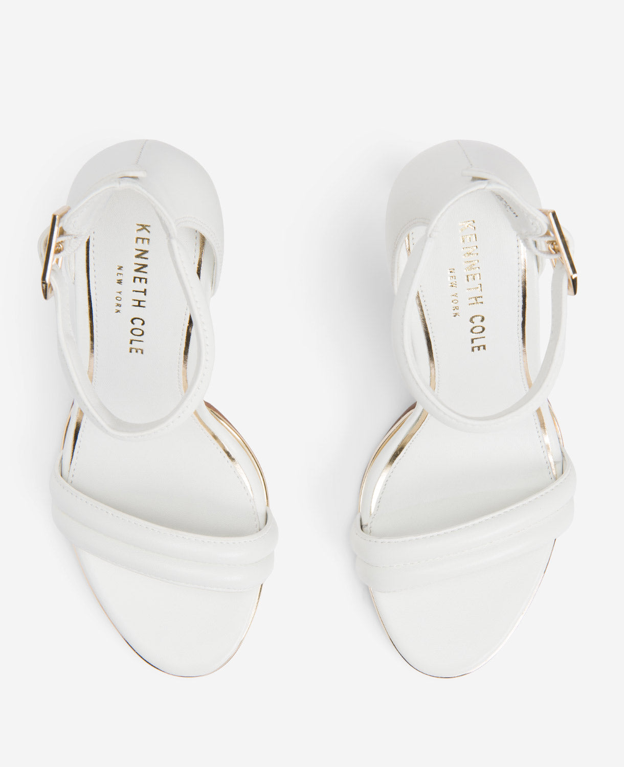 Brooke Bridal Ankle Strap Heeled Sandal Ivory