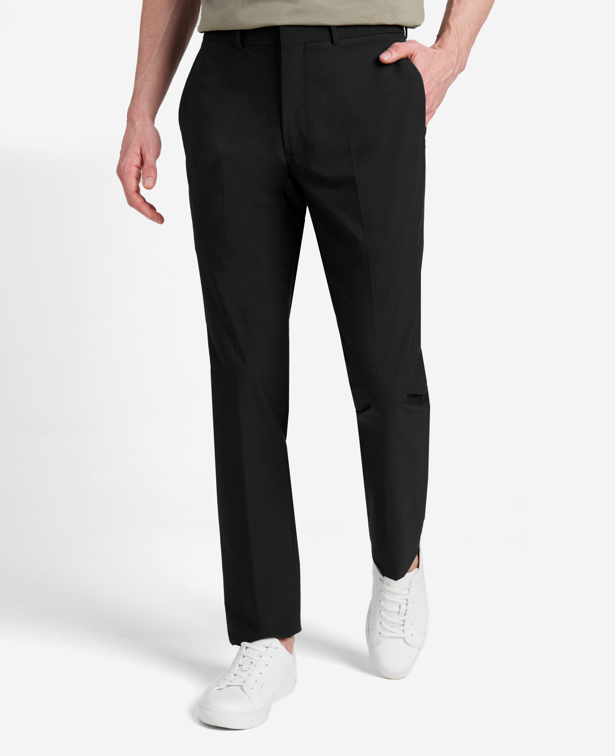 365 Washable Suit Separate Pant Black