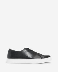 Site Exclusive! Men's Kam Leather Sneaker Black