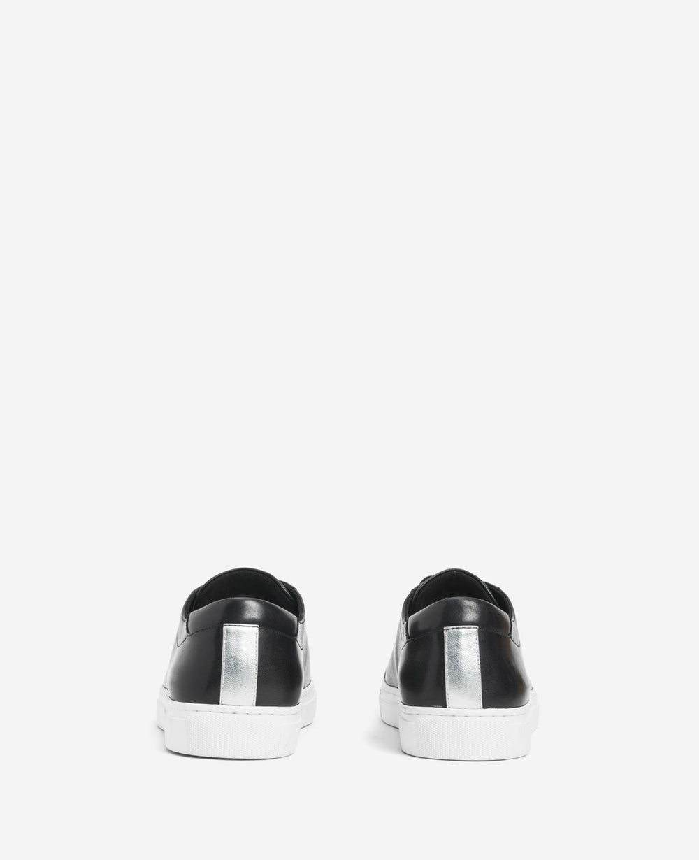 Site Exclusive! Men's Kam Leather Sneaker Black