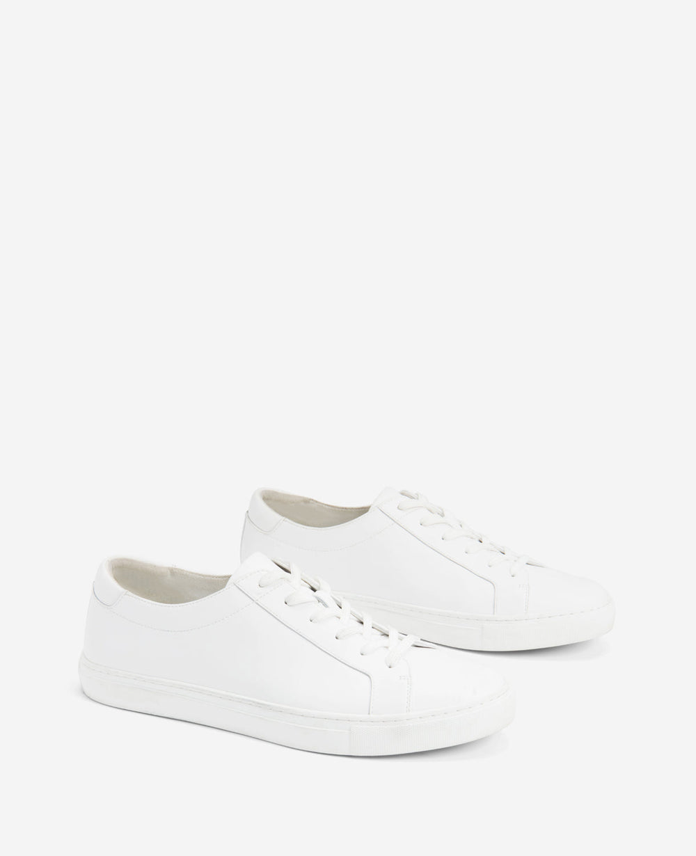 Site Exclusive! Men's Kam Leather Sneaker White