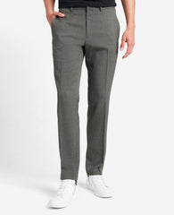 Slim-Fit Tic Weave Dress Pant Medium Grey