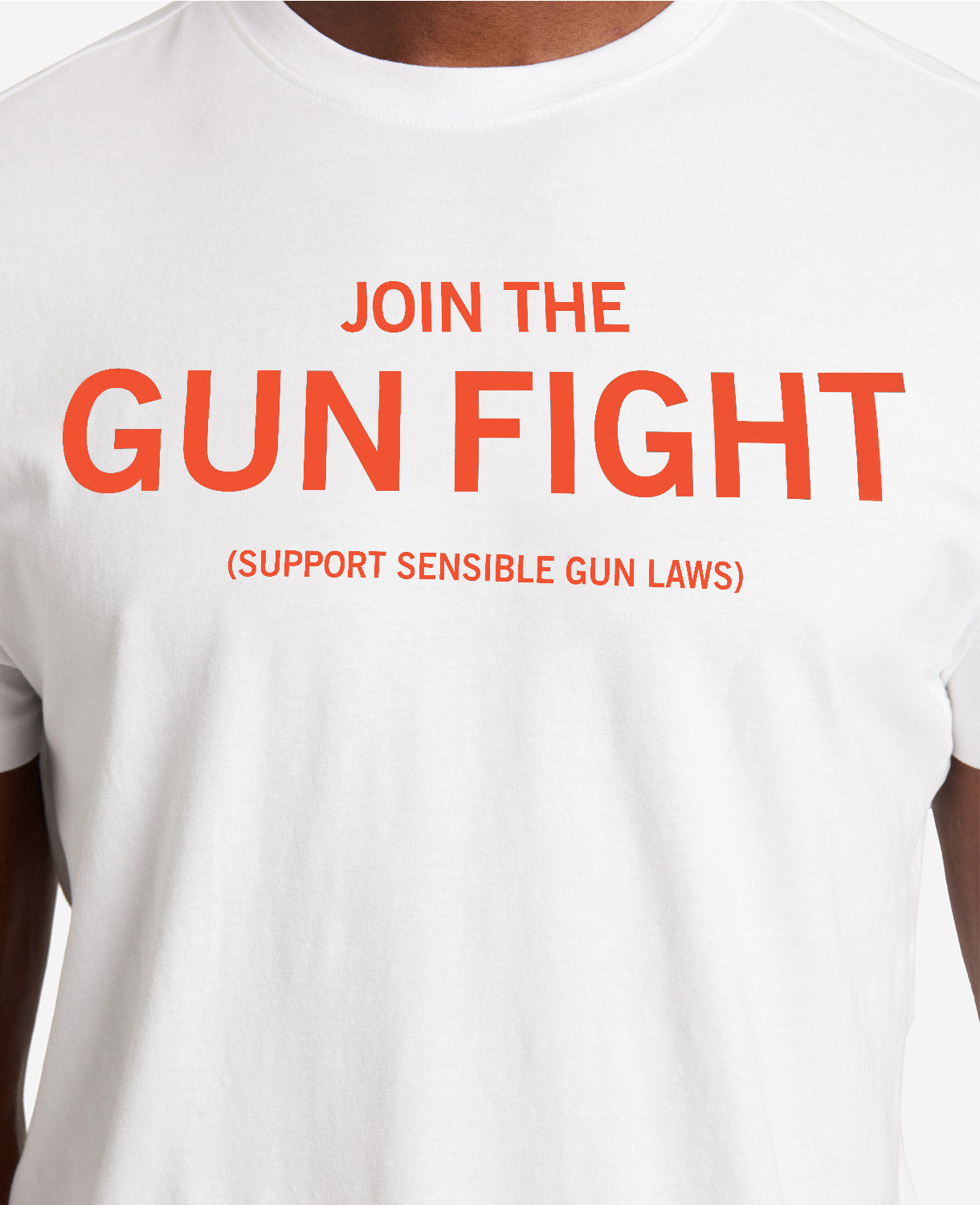 Site Exclusive! Join The Gun Fight T-Shirt White
