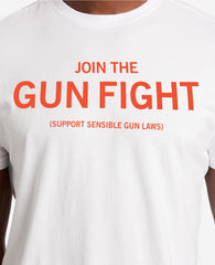 Site Exclusive! Join The Gun Fight T-Shirt White