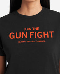 Site Exclusive! Join The Gun Fight T-Shirt Black