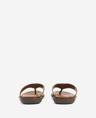 Sand Leather Thong Sandal Tobacco